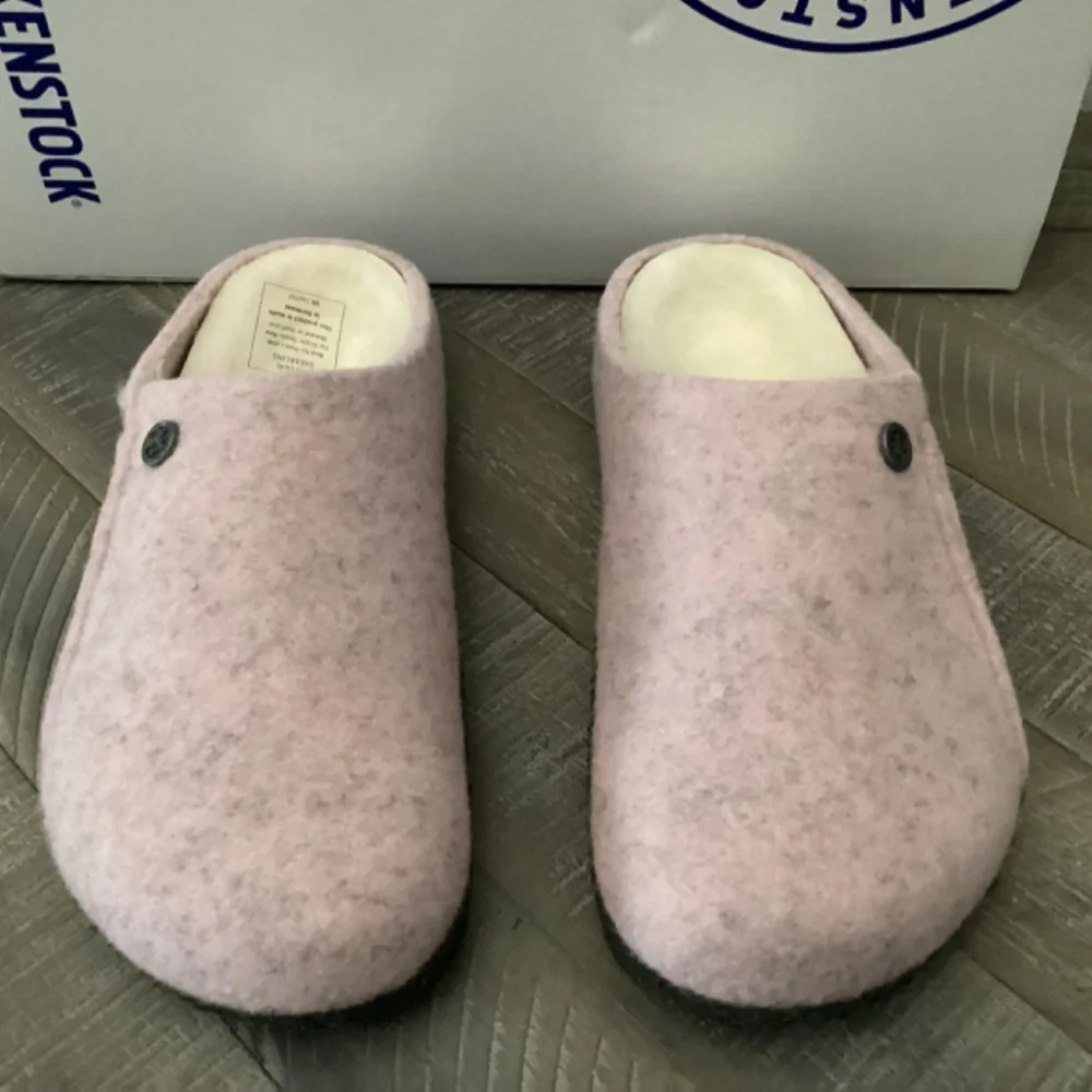 BIRKENSTOCK Kids' Zermatt Genuine Shearling Lined Slipper, size 13-13.5US / 31EU